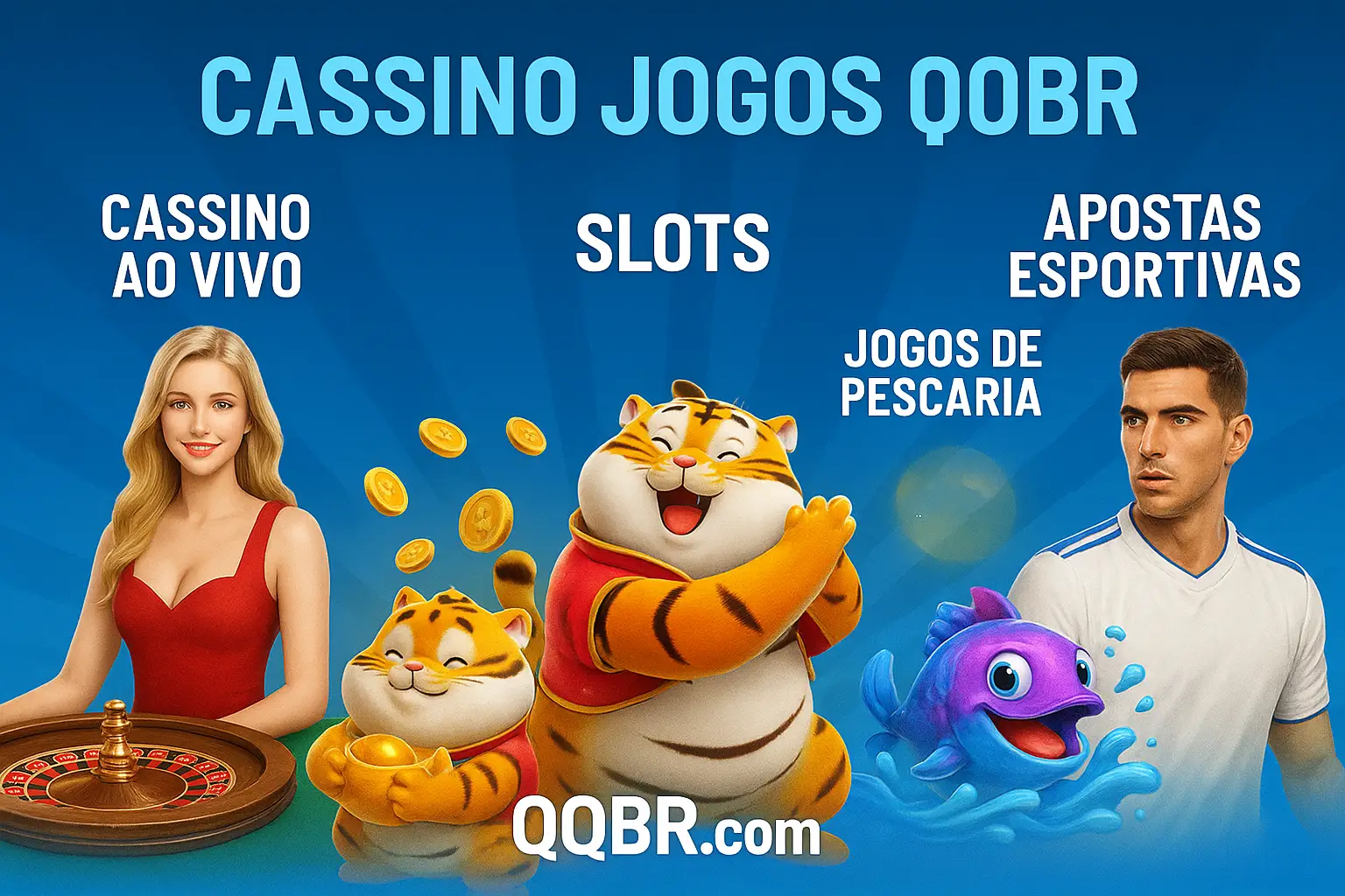 Jogos de cassino online inovadores e emocionantes na QQBR