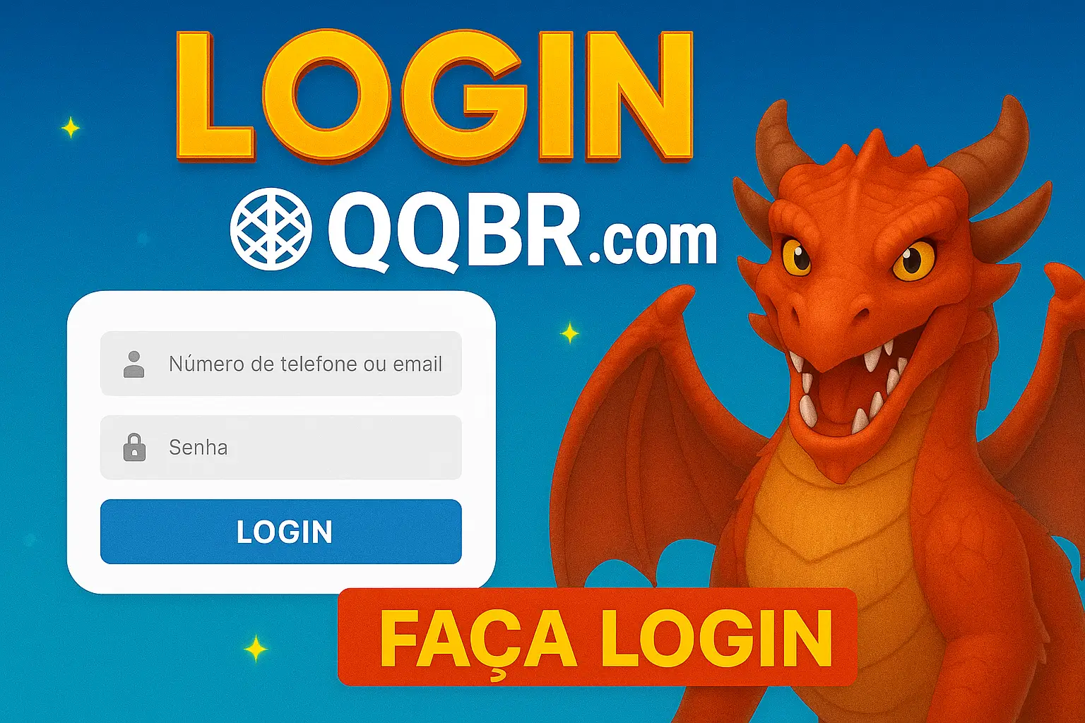 Não Perca tempo, o rRgistro na site QQBR